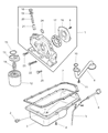 Chrysler Sebring Dipstick Diagram - 4792437AA