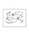Chrysler PT Cruiser Dimmer Switch Diagram - 5183947AC