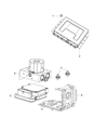 Dodge Viper ABS Control Module Diagram - 68224799AA