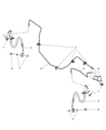 2006 Dodge Dakota Brake Line Diagram - 52013610AA