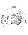 Jeep Window Motor Diagram - 68079283AA