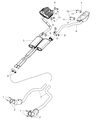 2011 Dodge Charger Catalytic Converter Diagram - 68057164AD