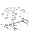 Dodge Sprinter 3500 Coil Spring Bracket Diagram - 5118688AA