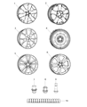2020 Dodge Journey Spare Wheel Diagram - 5LN634X8AC