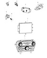 Dodge Charger A/C Switch Diagram - 68250218AC