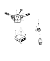 2020 Dodge Journey Clock Spring Diagram - 68171193AD