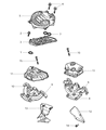 Dodge Stratus Intake Manifold Diagram - 4591273AB