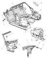 Dodge Viper Dash Panels Diagram - 4865495AC