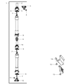Ram 3500 Universal Joint Diagram - 68004852AB