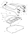 Dodge Durango Hood Latch Diagram - 4589688AD