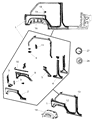 Jeep Wrangler Wheelhouse Diagram - 55157127AJ