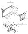 Chrysler Sebring Radiator Diagram - MR127911