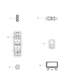 Ram Power Window Switch Diagram - 68382475AB