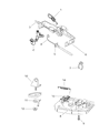 Dodge Ram 3500 Accelerator Cable Diagram - 52107742AC