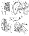 Chrysler PT Cruiser A/C Condenser Diagram - 5017405AA