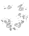 Dodge Durango Engine Mount Diagram - 52020244AA