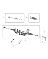 Ram Rack And Pinion Diagram - 5154751AD