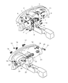 2002 Dodge Stratus Ashtray Diagram - MR612020