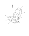 2002 Chrysler Concorde Seat Cover Diagram - WX161DVAA