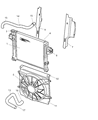 Jeep Liberty Radiator Diagram - 52080123AC