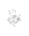Ram ProMaster 2500 Engine Mount Diagram - 68223226AA