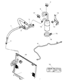 Jeep Wrangler A/C Accumulator Diagram - 55037441AB