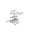 Ram C/V Fuel Rail Diagram - 4593922AA