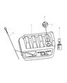 Chrysler Sebring Engine Cover Diagram - 4891689AB