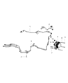 2020 Ram 1500 Transmission Oil Cooler Hose Diagram - 68268597AB