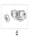 Ram ProMaster 3500 Torque Converter Diagram - 4753538AB