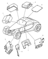 Chrysler Prowler Body Control Module Diagram - 4727052AE