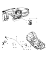Ram 1500 Shift Cable Diagram - 68160829AI