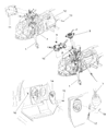 Chrysler Cirrus Steering Column Cover Diagram - QH19SC8