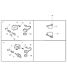 Dodge Sprinter 3500 Ignition Lock Assembly Diagram - 5114365AA