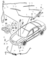 Chrysler Sebring Windshield Wiper Diagram - 5101870AB