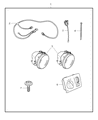 Dodge Magnum Headlight Switch Diagram - 68019567AB