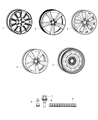 Dodge Dart Spare Wheel Diagram - 1TH58JXYAC