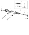 Ram 2500 Tie Rod End Diagram - 5073582AD