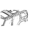 Jeep Commander Air Bag Diagram - 55315093AI