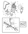 Chrysler Power Steering Reservoir Diagram - MB910670