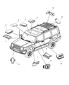 Jeep Commander Transmitter Diagram - 5026185AF