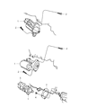 Chrysler Starter Motor Diagram - 4606875AB