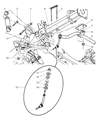Dodge Sway Bar Kit Diagram - 52113195AB