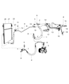Jeep A/C Hose Diagram - 68161178AC