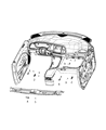 Dodge Challenger Dome Light Diagram - 68395785AA