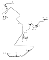 Dodge Journey Brake Line Diagram - 4779861AD