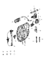 Jeep Gladiator Window Regulator Diagram - 68301947AA