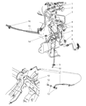 Dodge Durango ABS Control Module Diagram - 5102377AA
