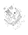 Dodge Viper Cigarette Lighter Diagram - 4685370AB