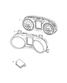Dodge Grand Caravan Speedometer Diagram - 68376133AB